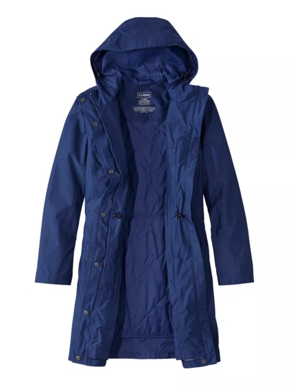 Women's H2OFF Raincoat, PrimaLoft-Lined Petite Large